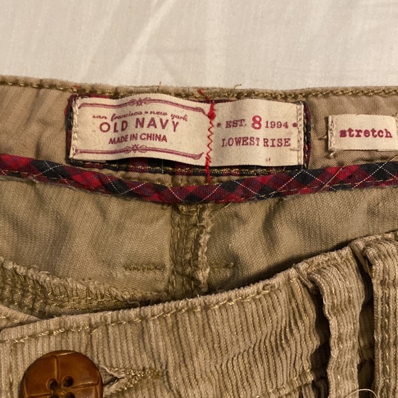 Old Navy corduroy pants - Picture 2 of 3